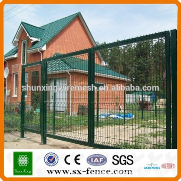 Professional manufacturer decorative cheap school gates designs fence